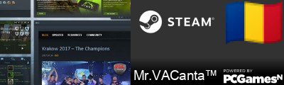 Mr.VACanta™ Steam Signature