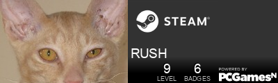 RUSH Steam Signature