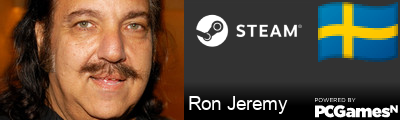 Ron Jeremy Steam Signature