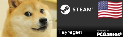 Tayregen Steam Signature