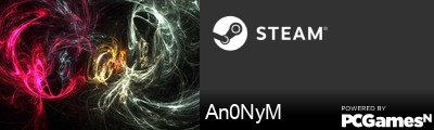 An0NyM Steam Signature