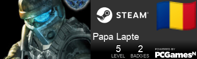 Papa Lapte Steam Signature