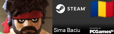 Sima Baciu Steam Signature