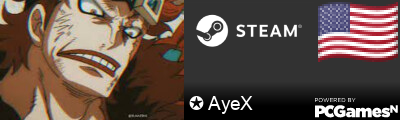 ✪ AyeX Steam Signature