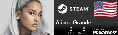 Ariana Grande Steam Signature