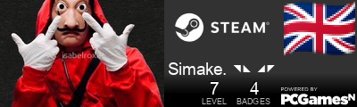 Simake. ◥◣ ◢◤ Steam Signature