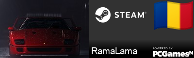 RamaLama Steam Signature