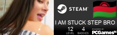 I AM STUCK STEP BRO Steam Signature