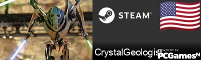 CrystalGeologist Steam Signature