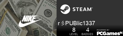 r彡PUBlic1337 Steam Signature