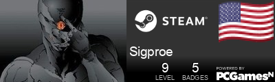 Sigproe Steam Signature