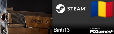 Binti13 Steam Signature