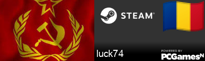 luck74 Steam Signature