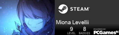 Miona Levellii Steam Signature