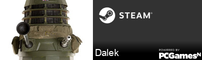 Dalek Steam Signature