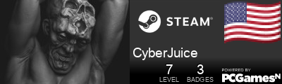 CyberJuice Steam Signature