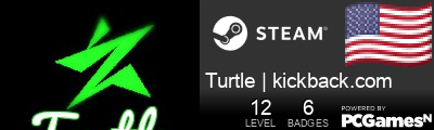 Turtle | kickback.com Steam Signature