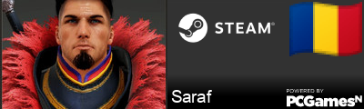 Saraf Steam Signature