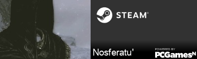 Nosferatu' Steam Signature