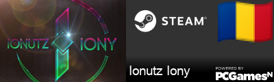Ionutz Iony Steam Signature