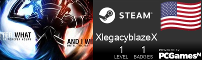 XlegacyblazeX Steam Signature