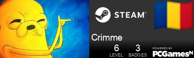 Crimme Steam Signature