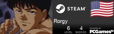 Rorgy Steam Signature