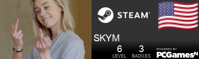 SKYM Steam Signature