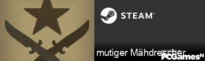 mutiger Mähdrescher Steam Signature