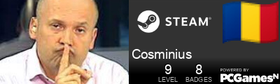 Cosminius Steam Signature