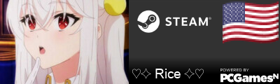 ♡✧ Rice ✧♡ Steam Signature