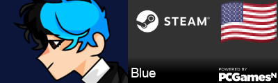 Blue Steam Signature