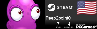 Peep2point0 Steam Signature