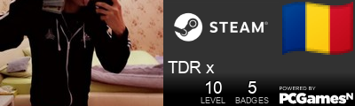 TDR x Steam Signature