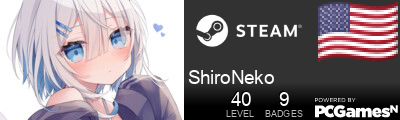 ShiroNeko Steam Signature