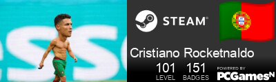 Cristiano Rocketnaldo Steam Signature