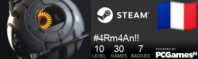#4Rm4An!! Steam Signature