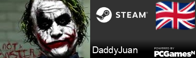 DaddyJuan Steam Signature