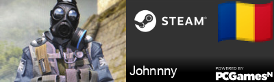 Johnnny Steam Signature