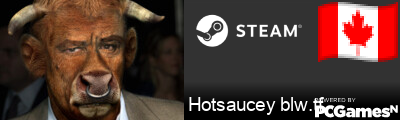 Hotsaucey blw.tf Steam Signature