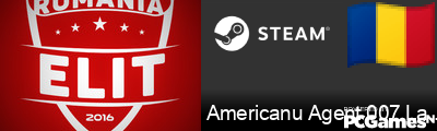 Americanu Agent 007 La Datorie Steam Signature