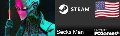 Secks Man Steam Signature