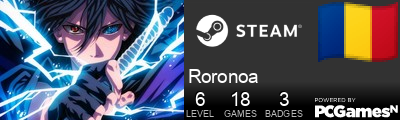 Roronoa Steam Signature