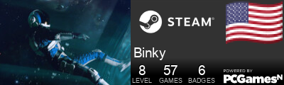 Binky Steam Signature