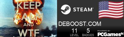 DEBOOST.COM Steam Signature