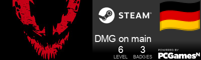 DMG on main Steam Signature