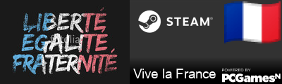 Vive la France Steam Signature