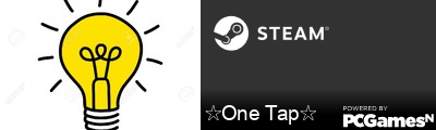 ☆One Tap☆ Steam Signature