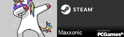 Maxxonic Steam Signature