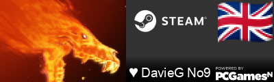 ♥ DavieG No9 Steam Signature